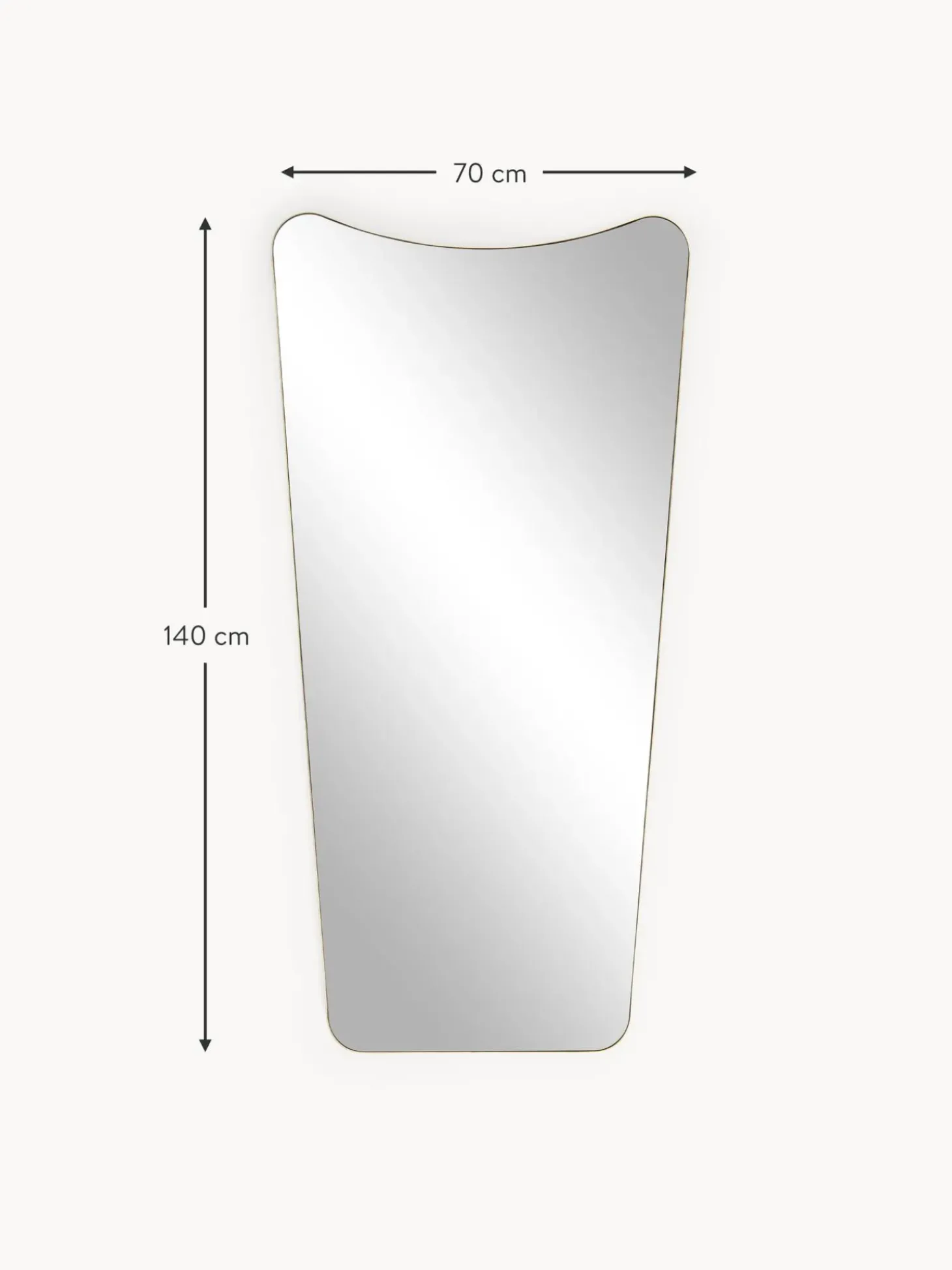 Specchio Da Parete Goldie