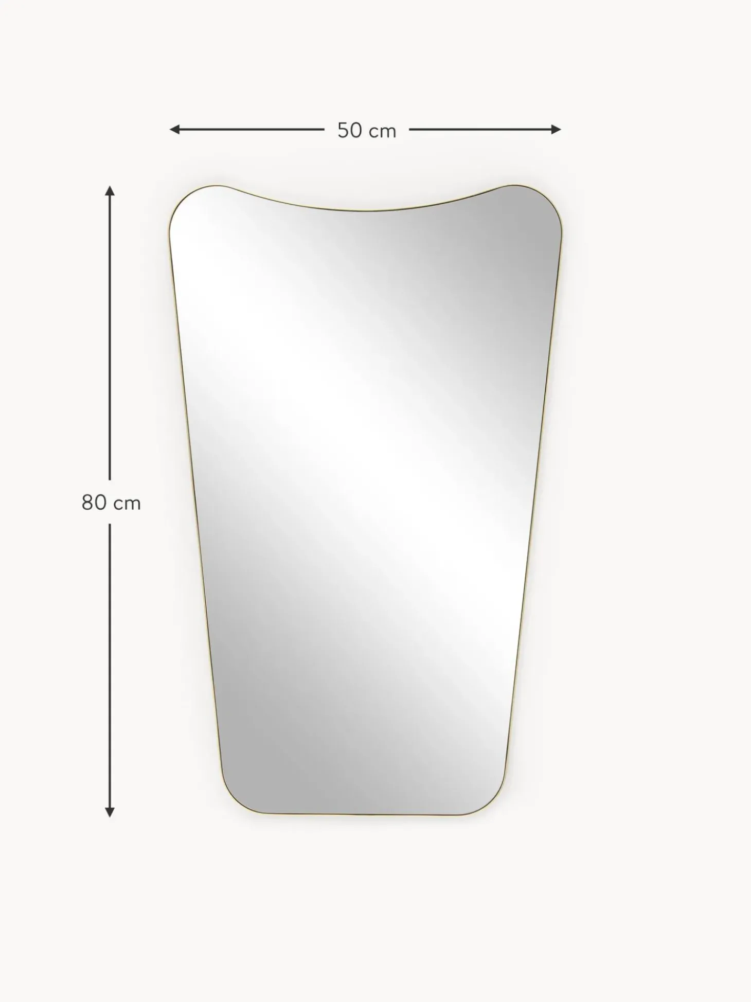 Specchio Da Parete Goldie