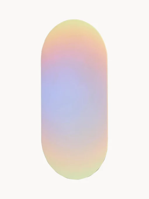 Specchio Da Parete Iridescente Ruby