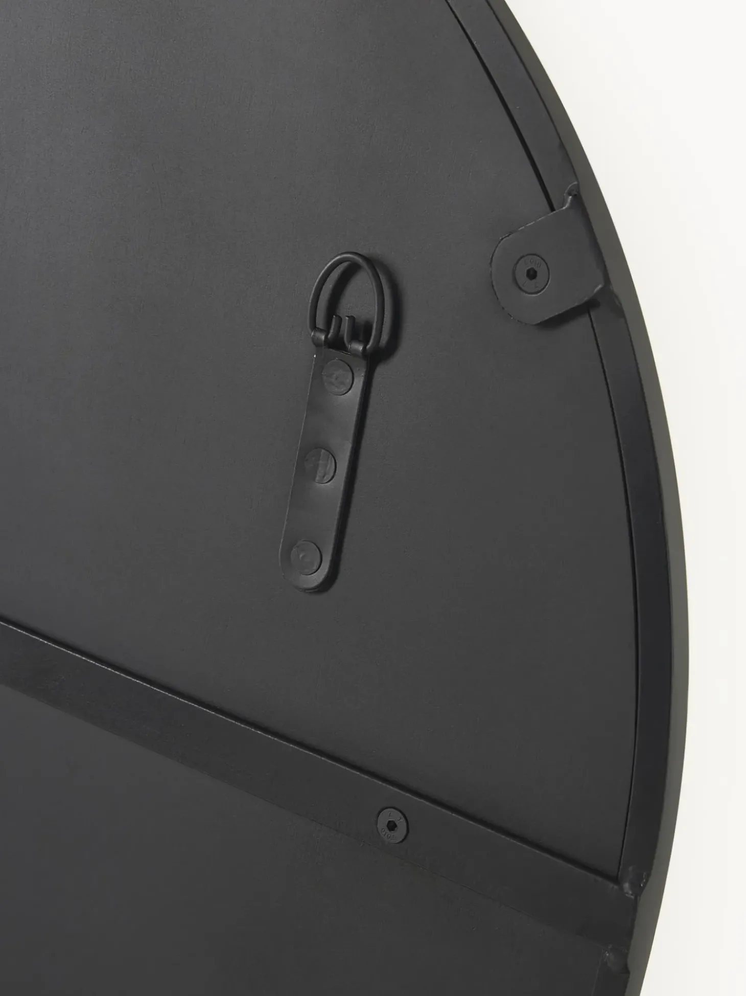 Specchio Ovale Da Parete Con Mensola In Marmo Verena