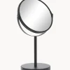 Specchio Per Trucco Rotondo Con Ingrandimento E Base In Metallo Classic