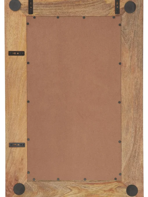 Specchio Quadrato Da Parete In Legno Di Mango Indigo
