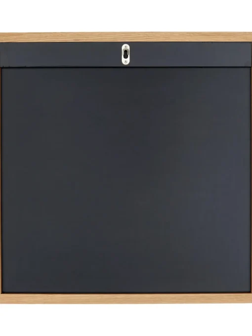 Specchio Rettangolare Da Parete Con Cornice In Legno Di Quercia Marrone Avery