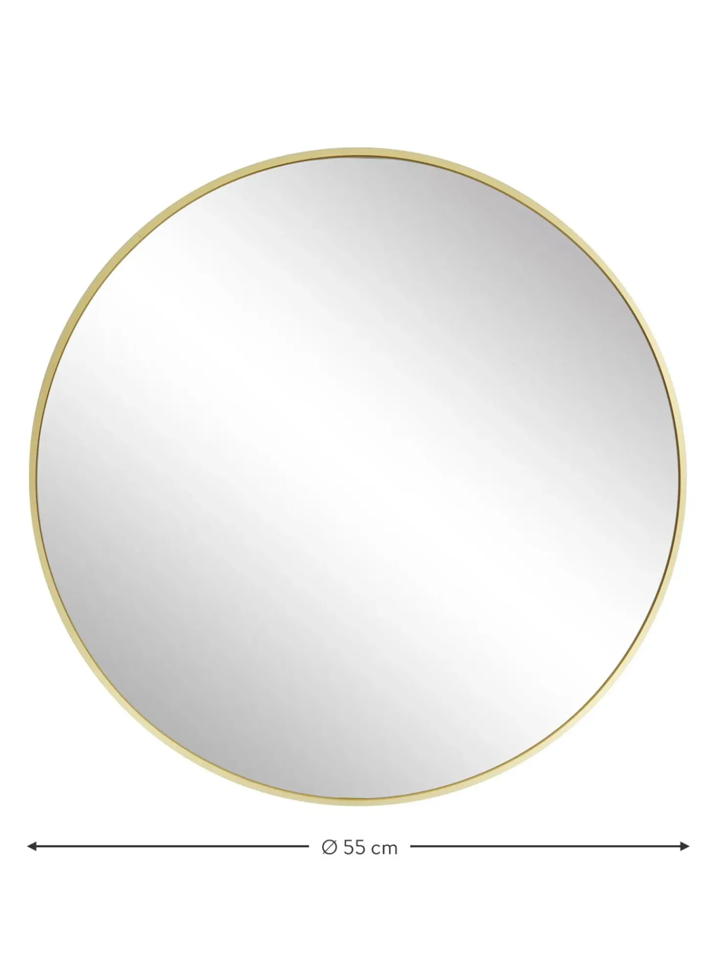 Specchio Rotondo Da Parete Ida