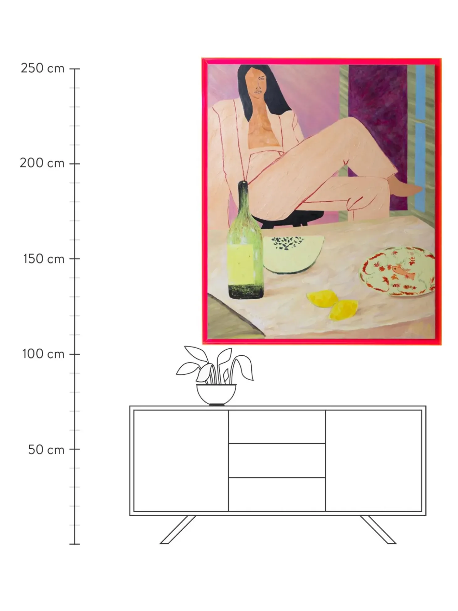 Stampa Su Tela Con Cornice Get Your Groove On