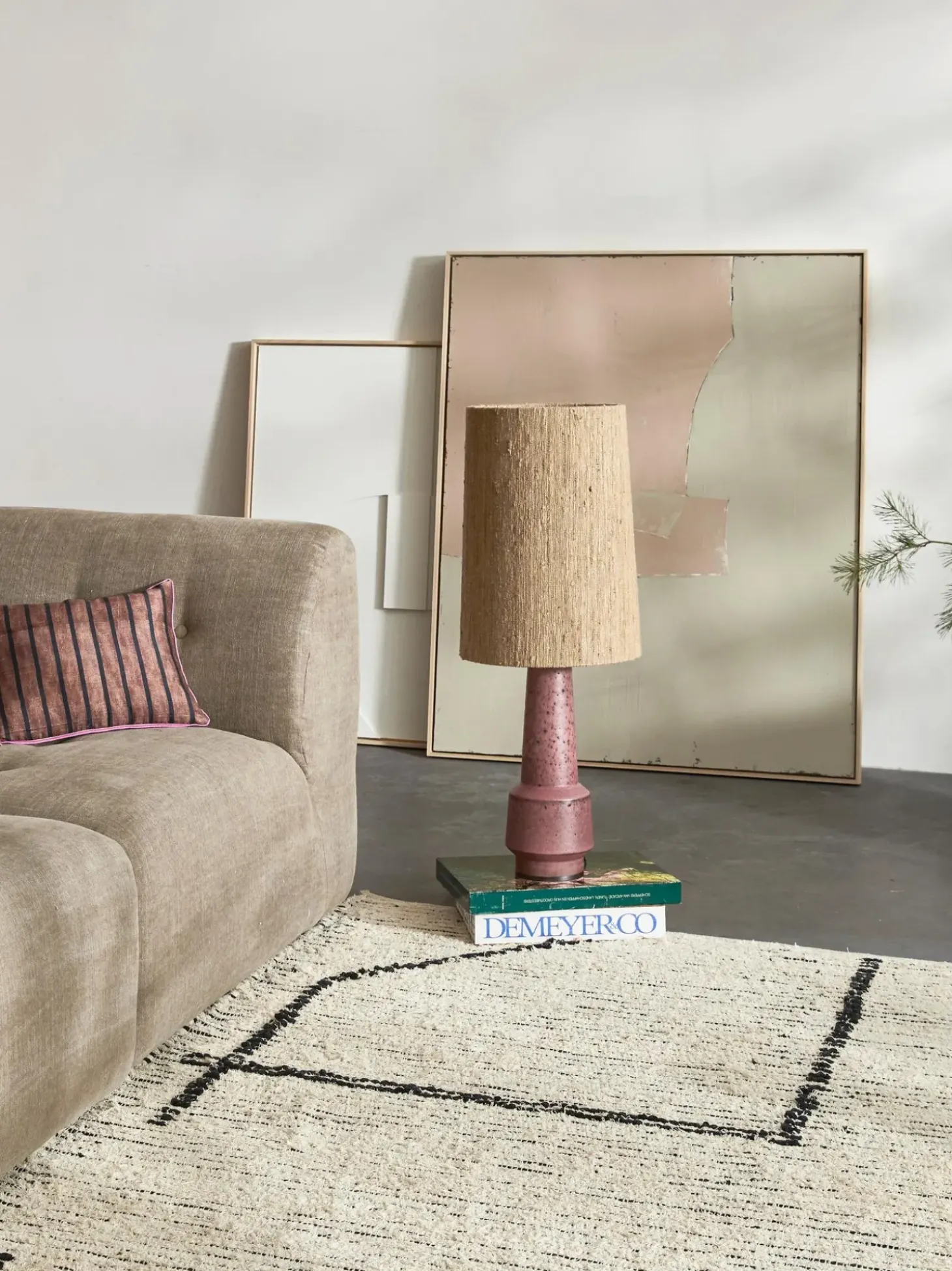 Stampa Su Tela Con Cornice Olivia