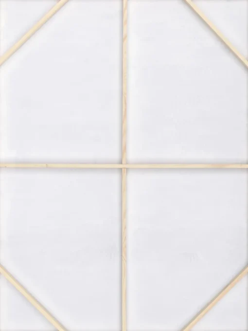 Stampa Su Tela Dipinta A Mano Con Cornice In Legno Abstract Horizon
