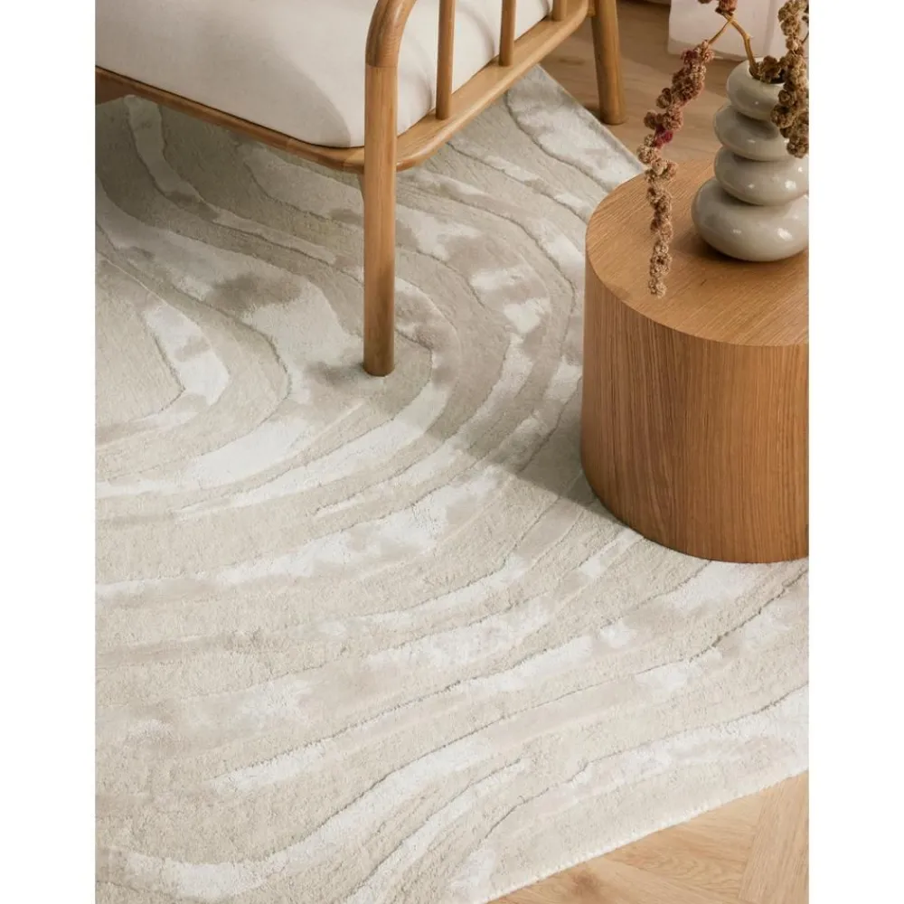 Tappeto A Pelo Corto Con Motivo A Rilievo Winola*Westwing Collection Fashion