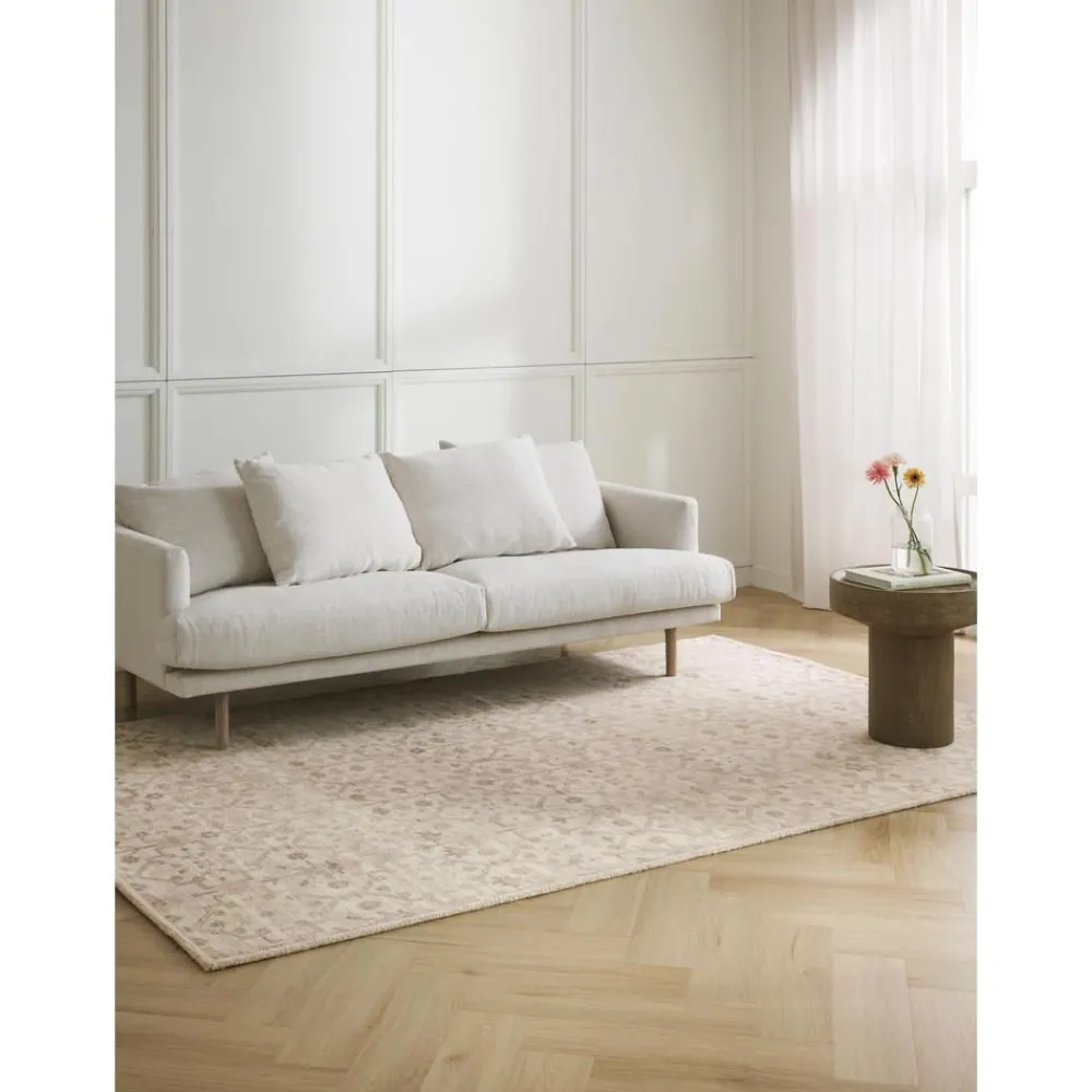 Tappeto A Pelo Corto Tessuto A Mano Con Ornamenti Rosalie*Westwing Collection Best