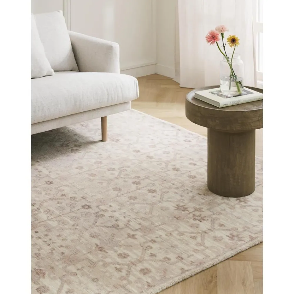 Tappeto A Pelo Corto Tessuto A Mano Con Ornamenti Rosalie*Westwing Collection Best