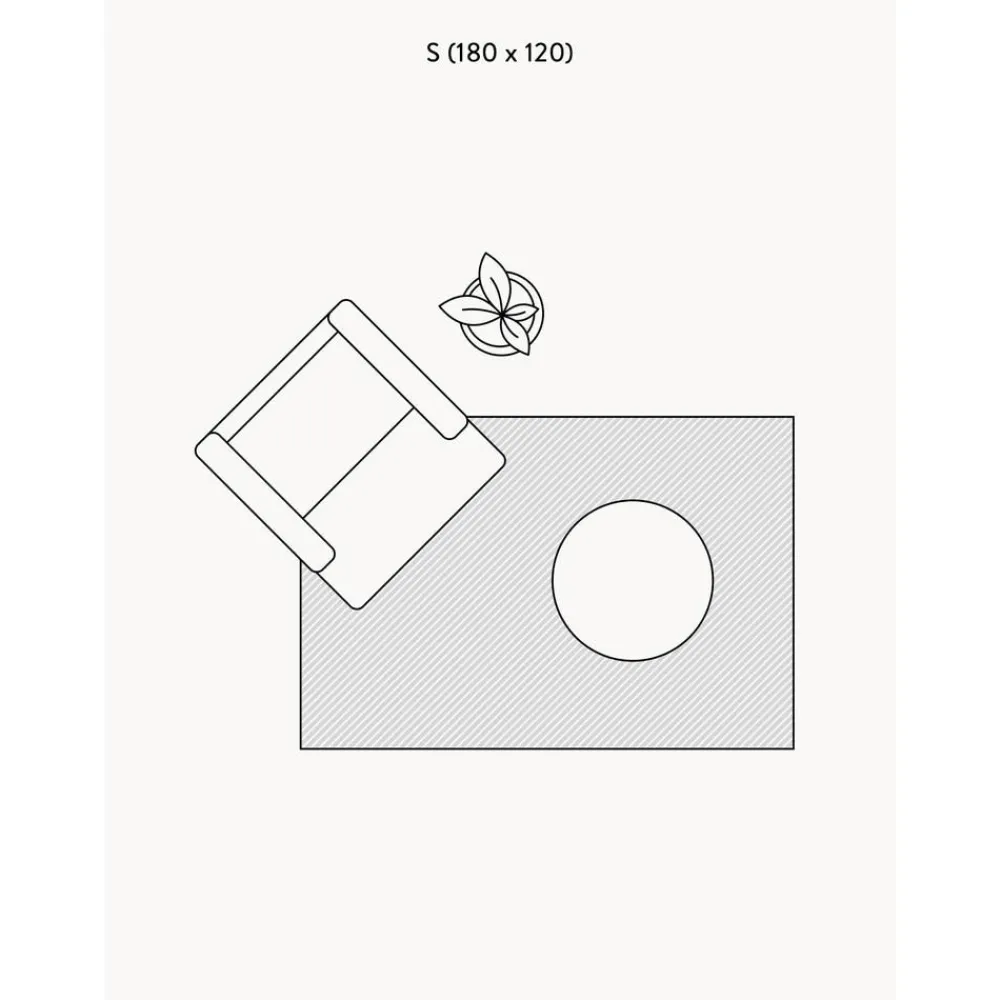 Tappeto A Pelo Corto Tessuto A Mano Con Ornamenti Rosalie*Westwing Collection Best