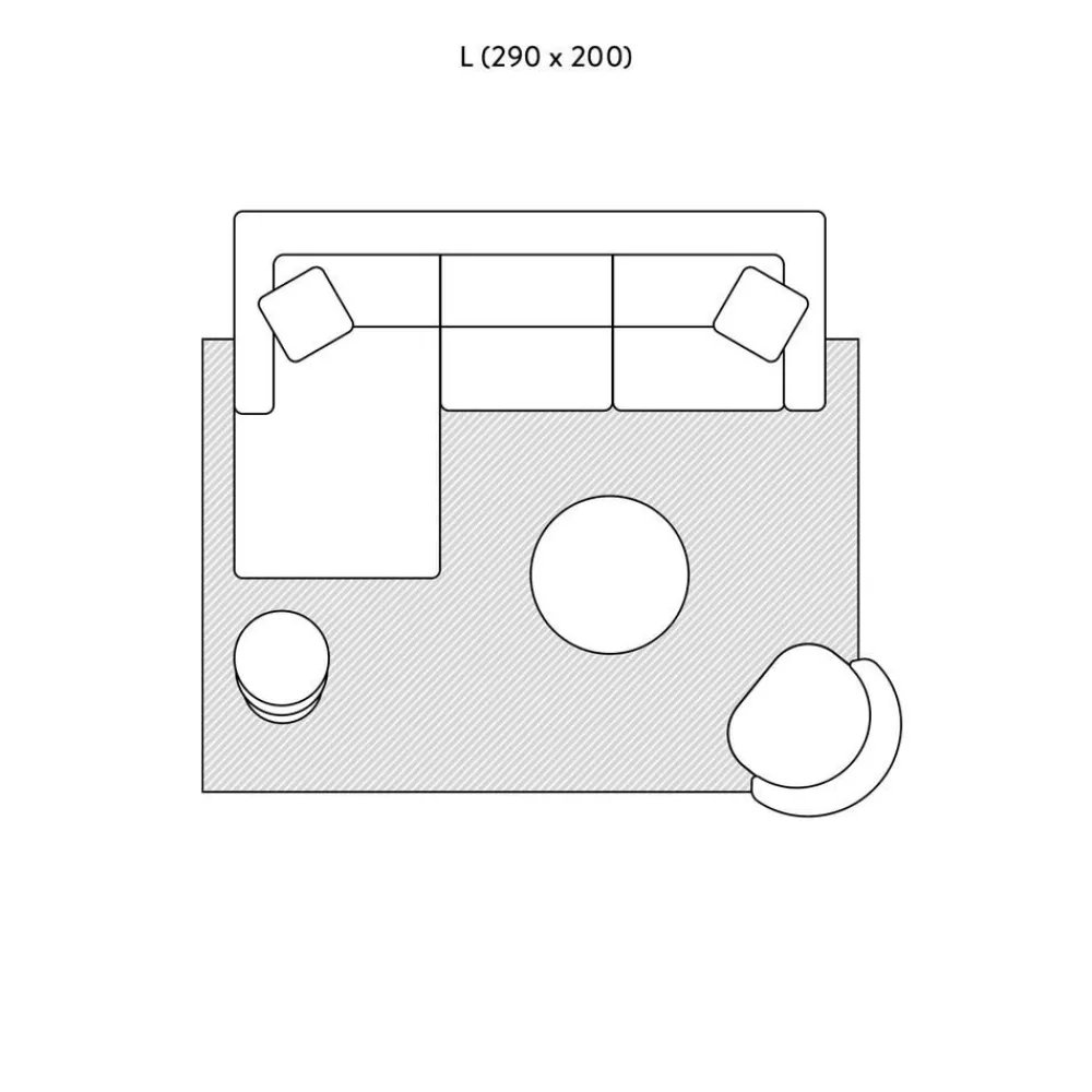 Tappeto A Righe Da Interno-Esterno Axa*Westwing Collection Hot