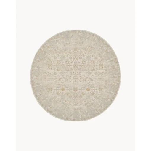 Tappeto In Ciniglia Rotondo Tessuto A Mano Loire*Westwing Collection Fashion