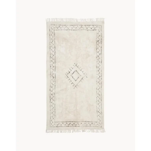 Tappeto In Cotone Fatto A Mano Con Frange Fionn*Westwing Collection Best