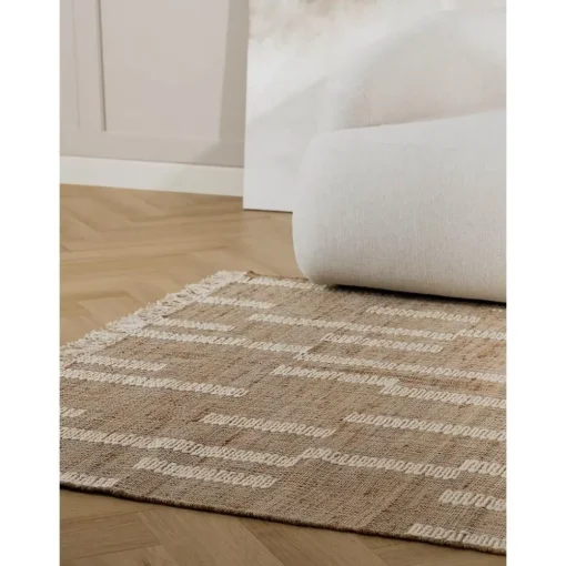 Tappeto In Juta Fatto A Mano Con Frange Kerala*Westwing Collection Sale