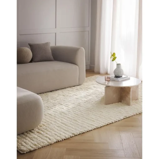 Tappeto In Lana A Pelo Lungo Tessuto A Mano Con Motivo A Rilievo Octavia*Westwing Collection Clearance