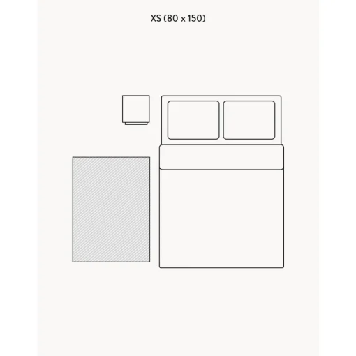 Tappeto In Lana Taftato A Mano Con Struttura Alta-Bassa Rory*Westwing Collection Outlet