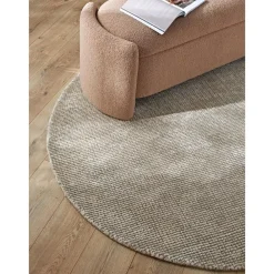 Tappeto Rotondo A Pelo Corto Tessuto A Mano Mansa*Westwing Collection Clearance