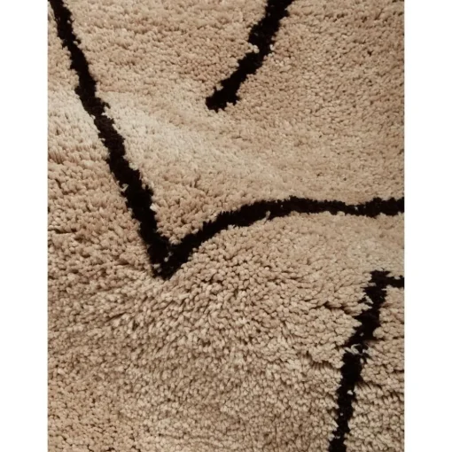Tappeto Rotondo A Pelo Lungo Fatto A Mano Davin*Westwing Collection Clearance