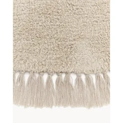 Tappeto Rotondo In Cotone Tessuto A Mano Con Frange Daya*Westwing Collection Fashion