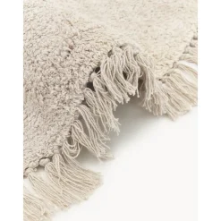 Tappeto Rotondo In Cotone Tessuto A Mano Con Frange Daya*Westwing Collection Fashion