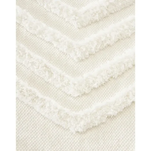 Tappeto Rotondo In Cotone Con Struttura In Rilievo Ziggy*Westwing Collection Discount