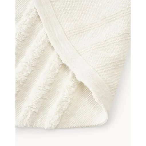 Tappeto Rotondo In Cotone Con Struttura In Rilievo Ziggy*Westwing Collection Discount