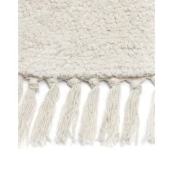 Tappeto Rotondo In Cotone Fatto A Mano Con Frange Daya*Westwing Collection Fashion