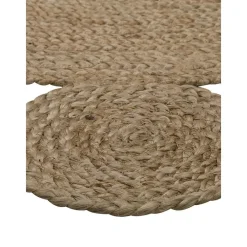 Tappeto Rotondo In Juta Fatto A Mano Niago*Westwing Collection Sale