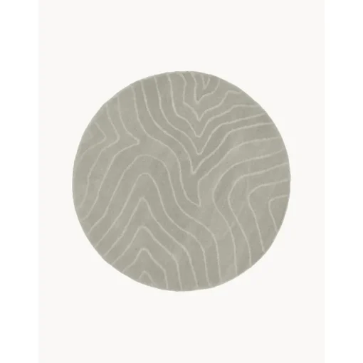 Tappeto Rotondo In Lana Taftato A Mano Aaron*Westwing Collection Best