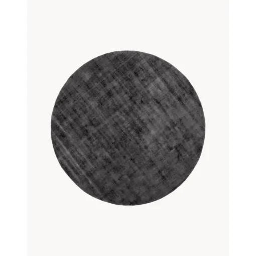 Tappeto Rotondo In Viscosa Taftato A Mano Jane*Westwing Collection Clearance