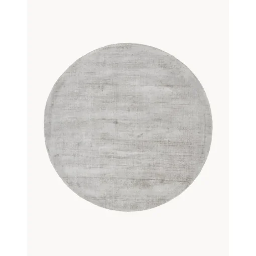 Tappeto Rotondo In Viscosa Tessuto A Mano Jane*Westwing Collection Hot