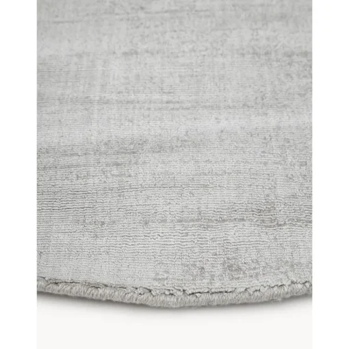 Tappeto Rotondo In Viscosa Tessuto A Mano Jane*Westwing Collection Hot