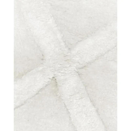 Tappeto Rotondo In Viscosa Con Motivo Rombi Shiny*Westwing Collection New
