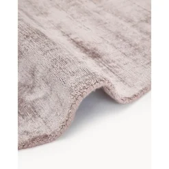 Tappeto Rotondo In Viscosa Tessuto A Mano Jane*Westwing Collection Fashion