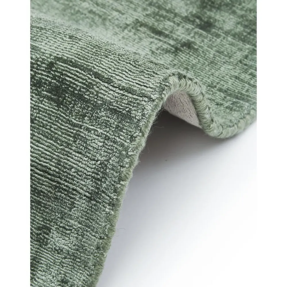 Tappeto Rotondo In Viscosa Tessuto A Mano Jane*Westwing Collection Best