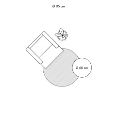 Tappeto Rotondo In Viscosa Tessuto A Mano Jane*Westwing Collection Best