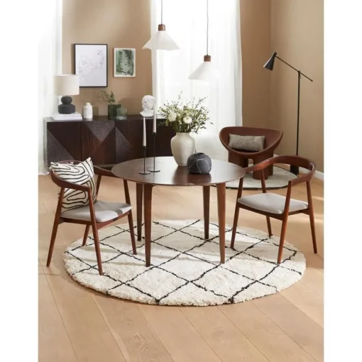 Tappeto Rotondo Morbido A Pelo Lungo Taftato A Mano Naima*Westwing Collection Fashion