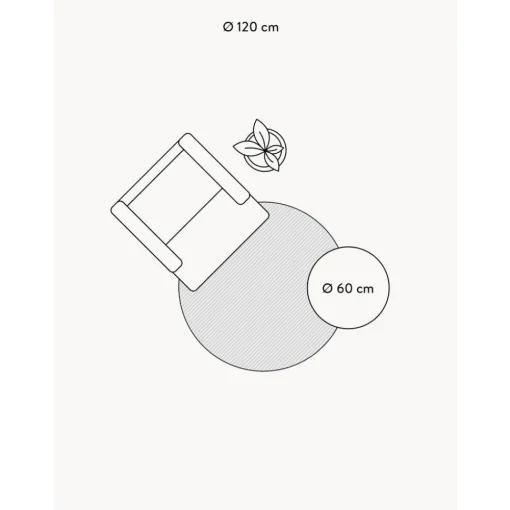 Tappeto Rotondo Morbido A Pelo Lungo Leighton*Westwing Collection Discount