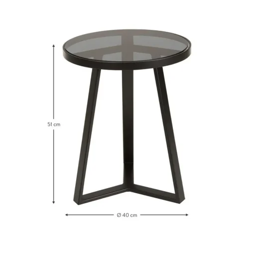 Tavolino Con Piano In Vetro Fortunata*Westwing Collection Clearance