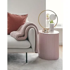 Tavolino Contenitore Rotondo Nele*Westwing Collection Outlet