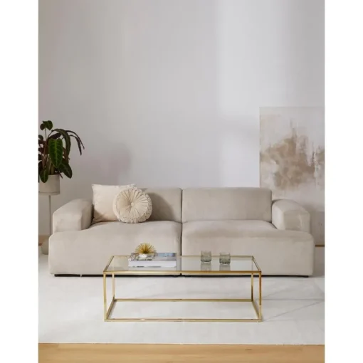 Tavolino Da Salotto Con Piano In Vetro Maya*Westwing Collection Hot