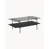 Tavolino Da Salotto Con Piano In Vetro Valentina*Westwing Collection Hot