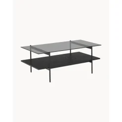 Tavolino Da Salotto Con Piano In Vetro Valentina*Westwing Collection Hot