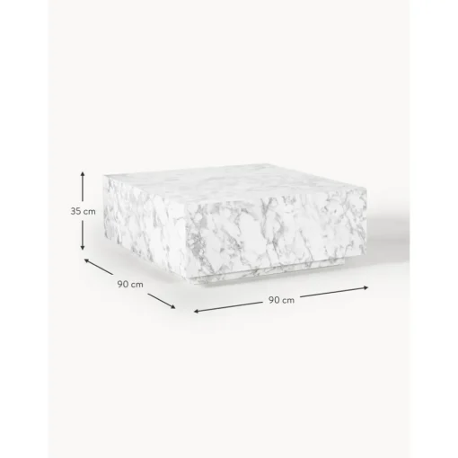 Tavolino Da Salotto Effetto Marmo Lesley*Westwing Collection Clearance