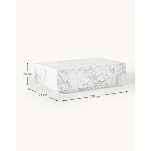 Tavolino Da Salotto Effetto Marmo Lesley*Westwing Collection Outlet