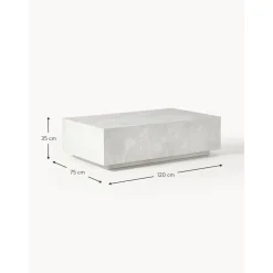 Tavolino Da Salotto Effetto Travertino Lesley*Westwing Collection Online