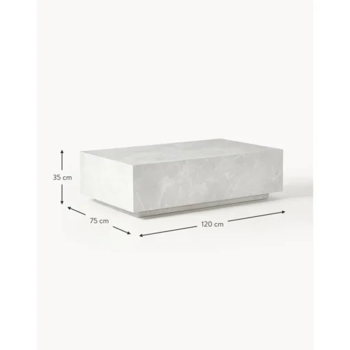 Tavolino Da Salotto Effetto Travertino Lesley*Westwing Collection Online