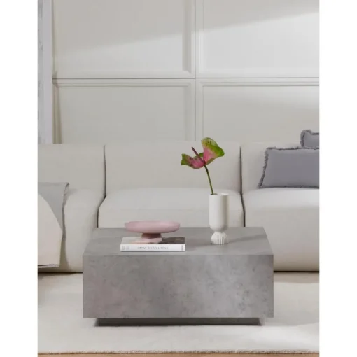 Tavolino Da Salotto Effetto Cemento Lesley*Westwing Collection Discount