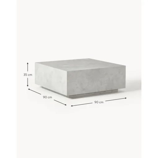 Tavolino Da Salotto Effetto Cemento Lesley*Westwing Collection Discount